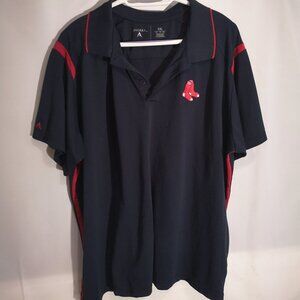 Antigua Men's Boston Red Sox Short Sleeve Polo Shirt